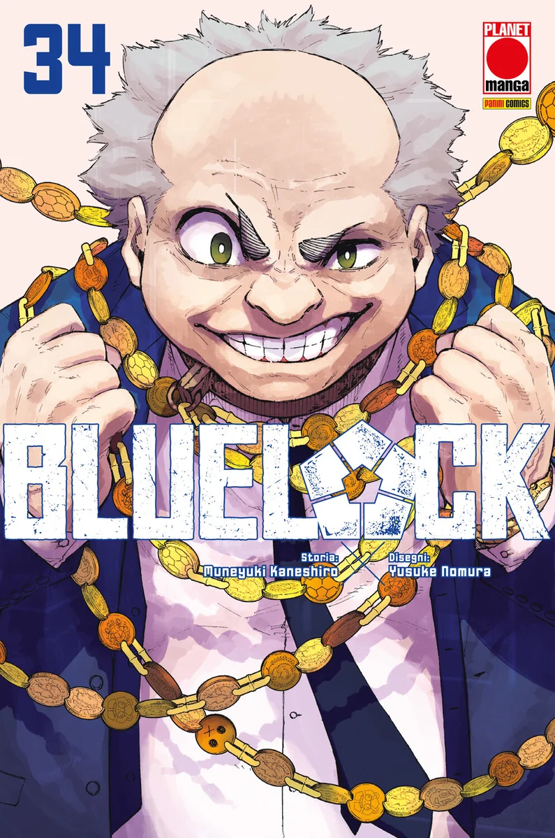 Blue Lock 34 copertina