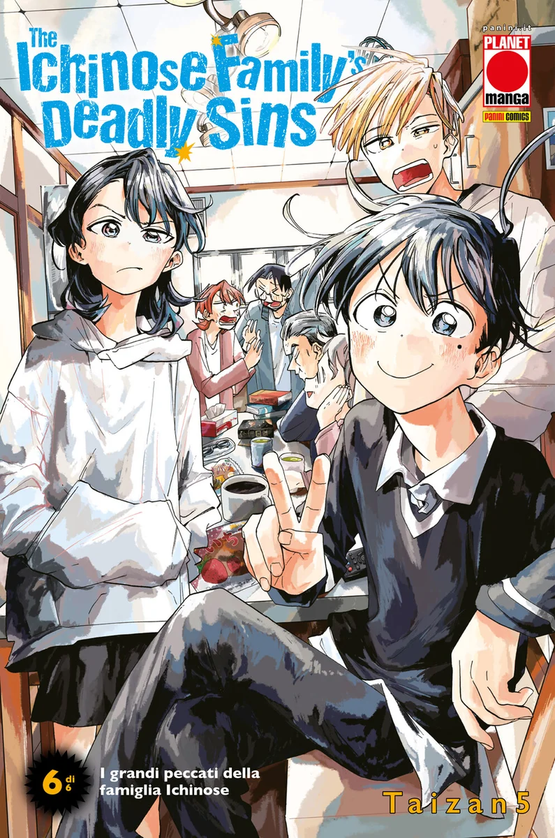 The Ichinose Family's Deadly Sins 6 copertina