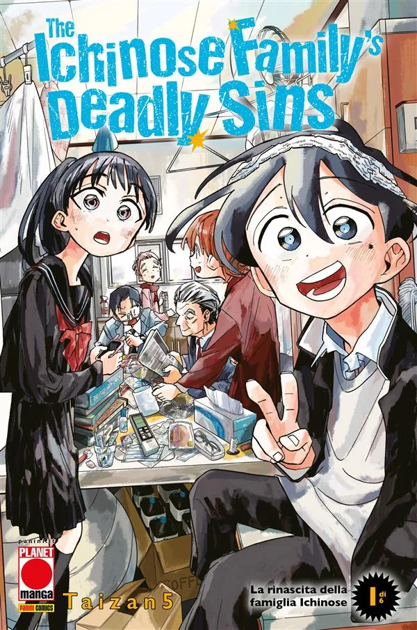 The Ichinose Family's Deadly Sins 1 copertina