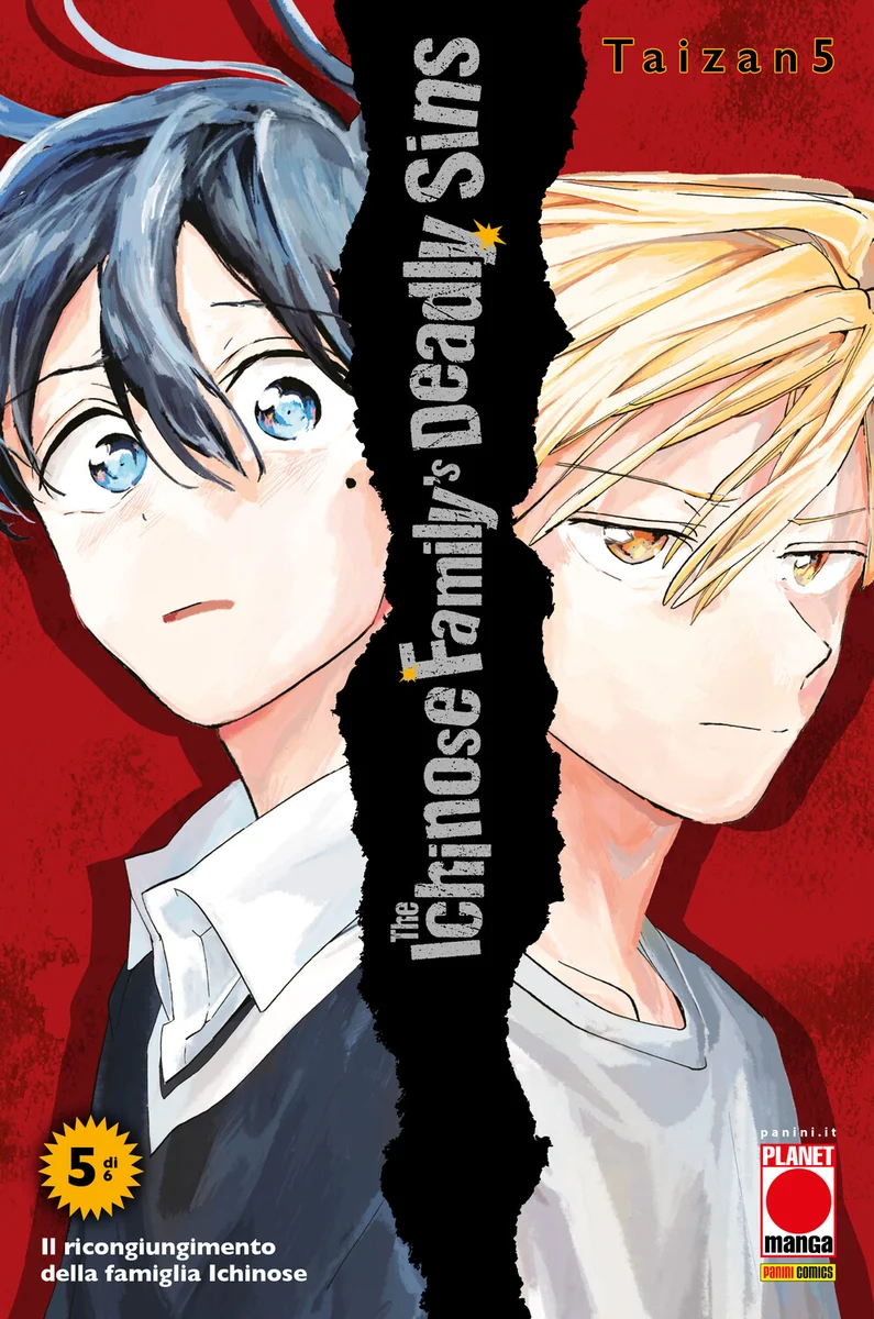 The Ichinose Family's Deadly Sins 5 copertina