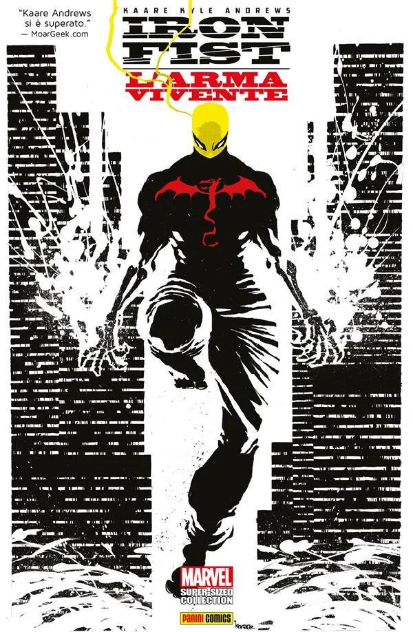 Copertina di Iron Fist: L'Arma Vivente — Volume 2