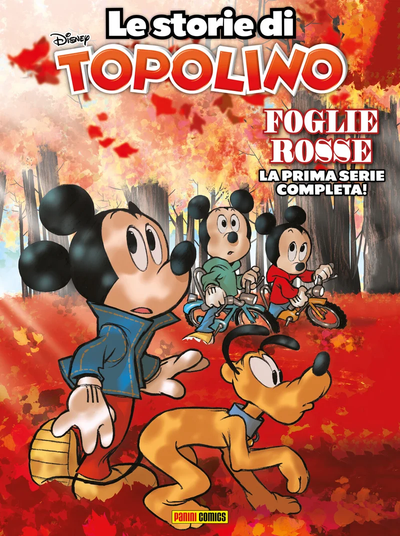 Le storie di Topolino: Foglie Rosse copertina