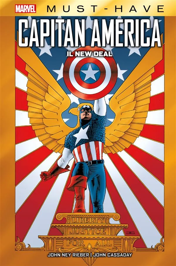 Copertina di Marvel Must-Have: Capitan America - Il New Deal — Volume 70