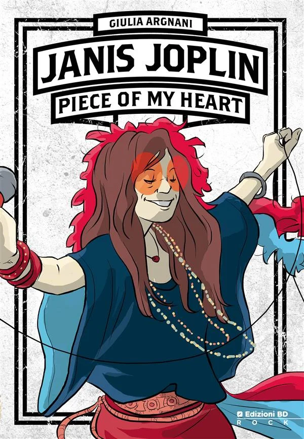 Janis Joplin. Piece of my heart copertina