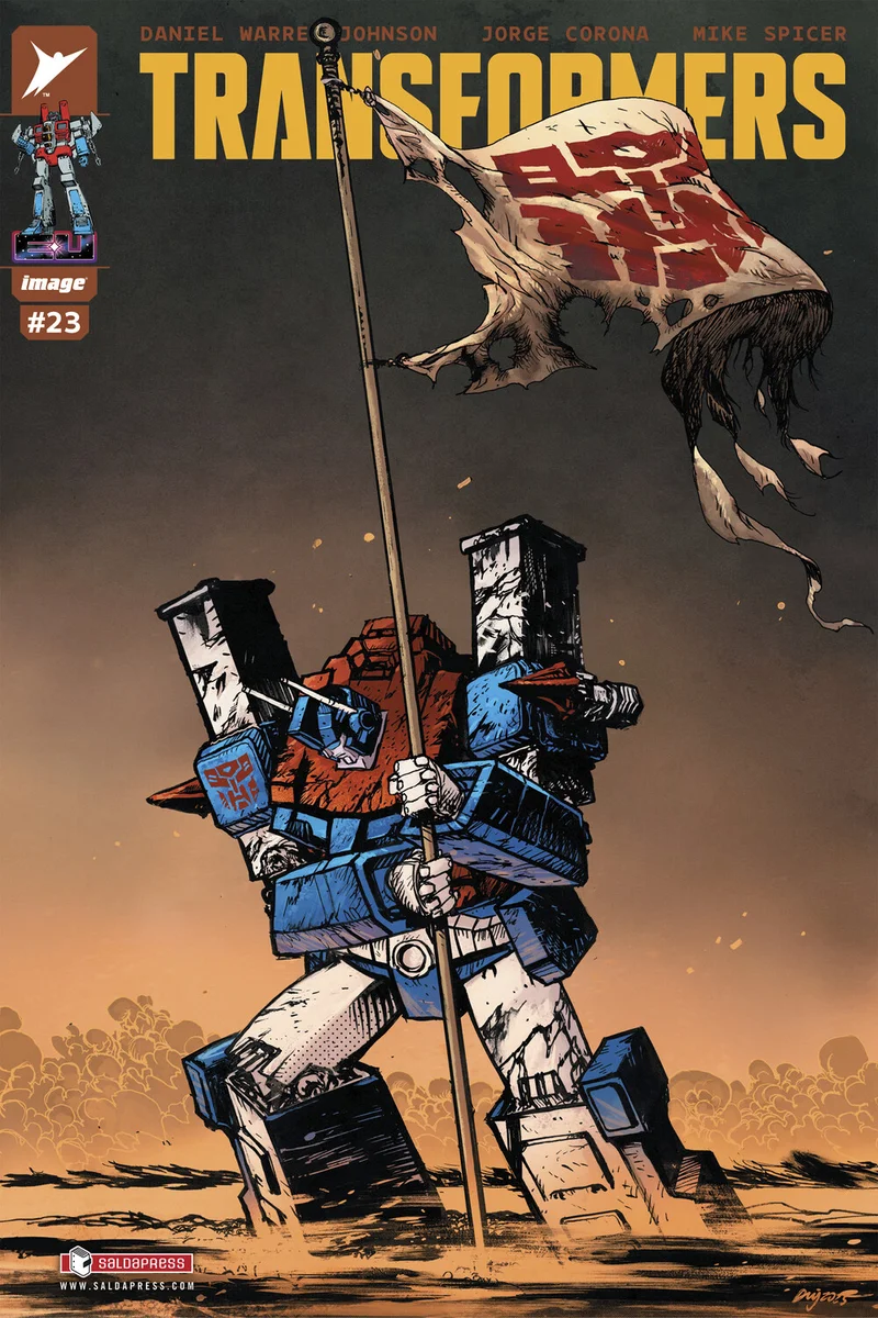 Transformers #23 copertina