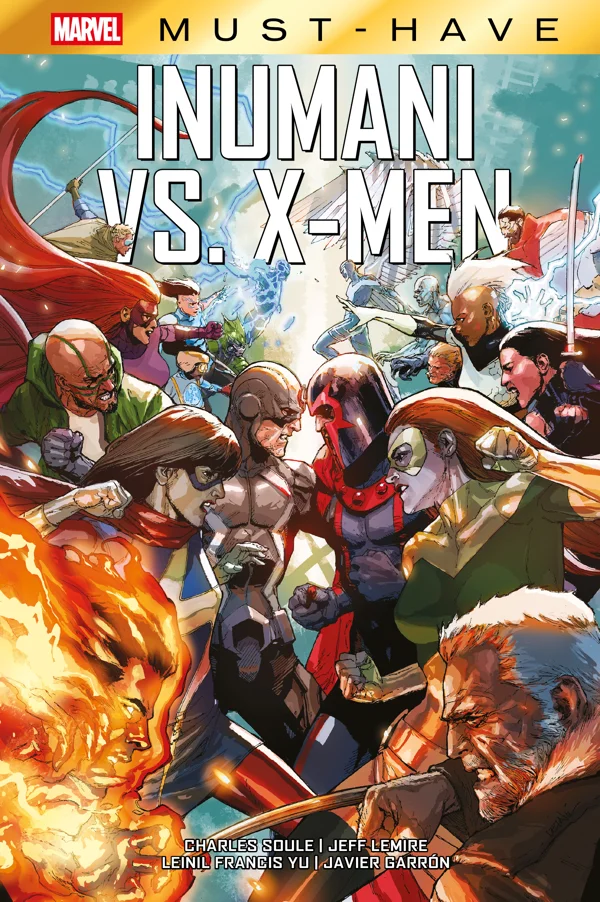 Copertina di Marvel Must-Have: Inumani vs. X-Men — Volume 136