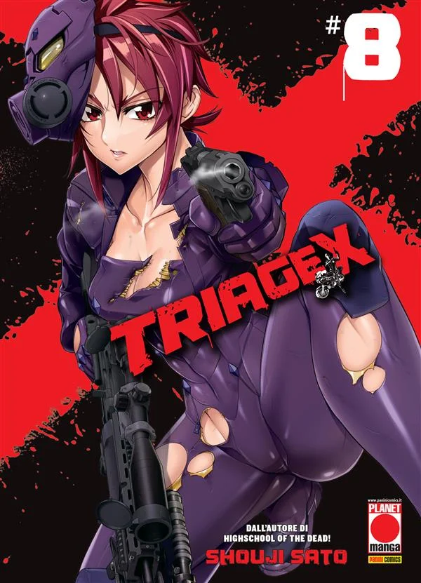Triage X 8 copertina