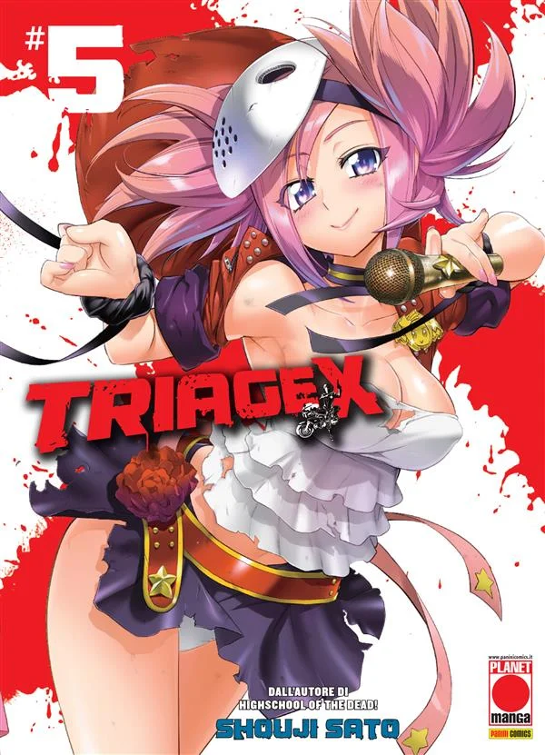 Triage X 5 copertina