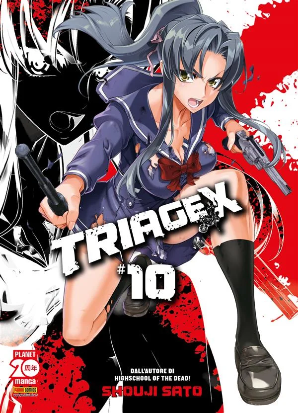 Triage X 10 copertina