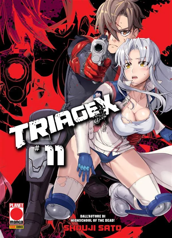 Triage X 11 copertina