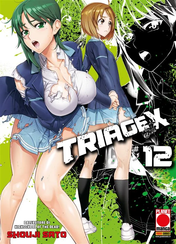 Triage X 12 copertina
