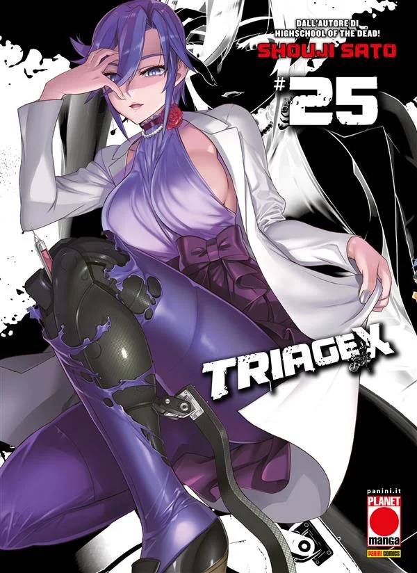 Triage X 25 copertina