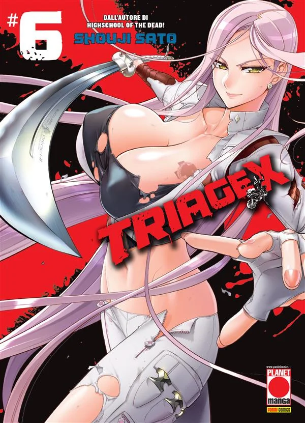 Triage X 6 copertina