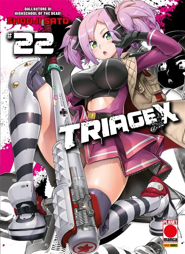 Triage X 22 copertina