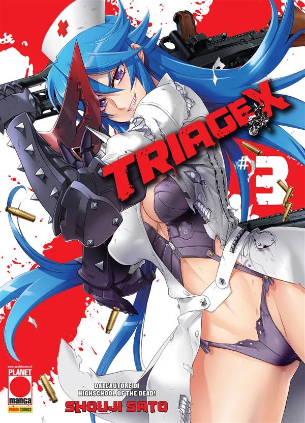 Triage X 3 copertina