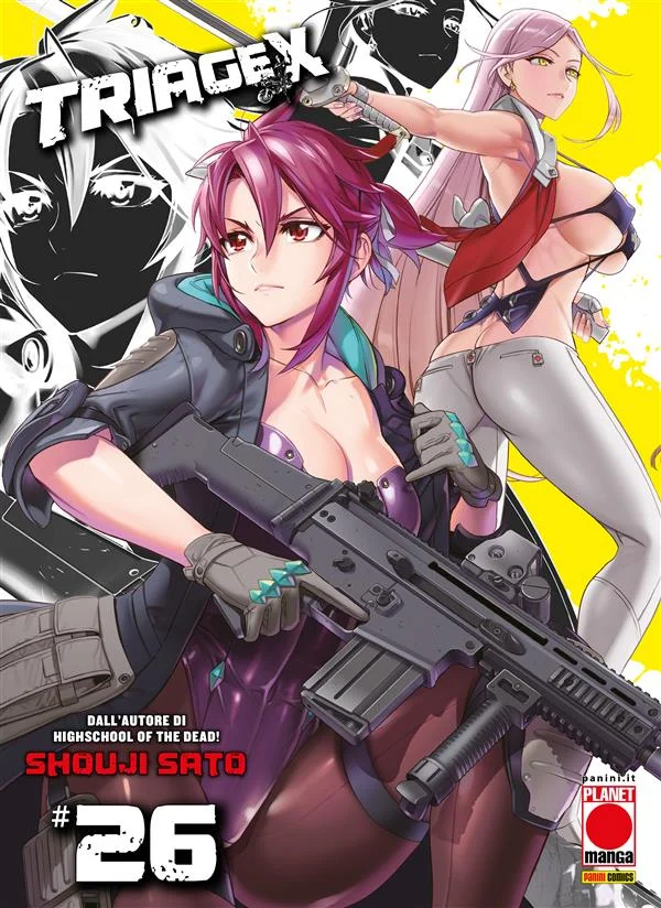 Triage X 26 copertina