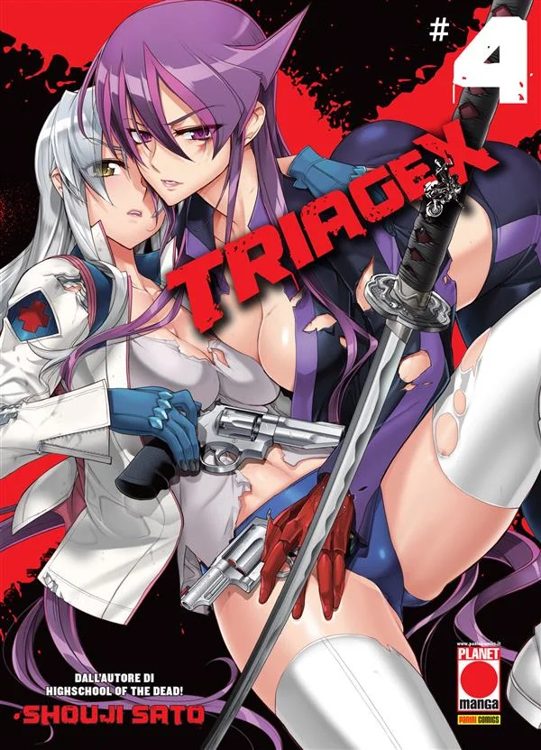 Triage X 4 copertina