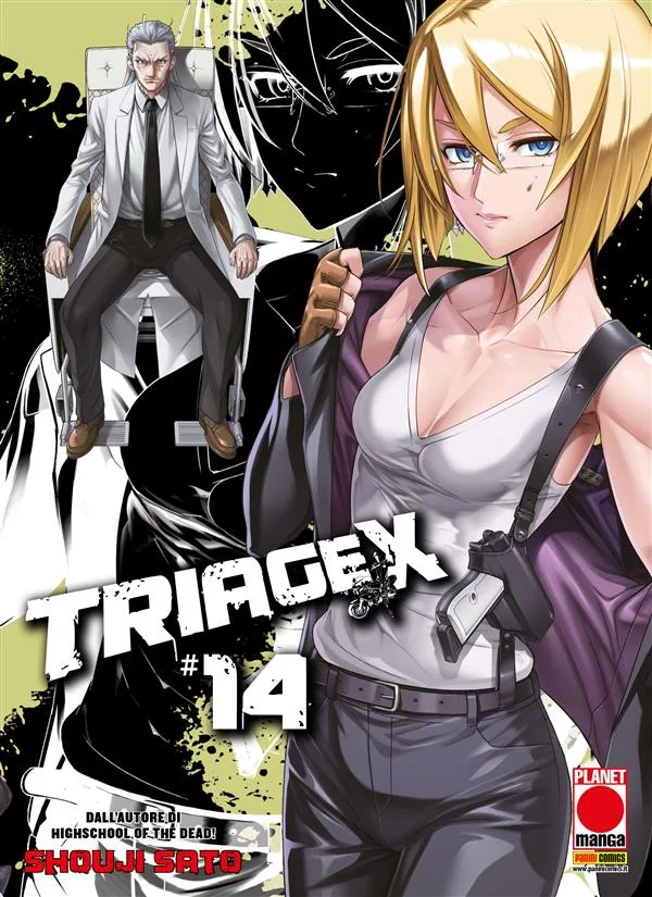 Triage X 14 copertina