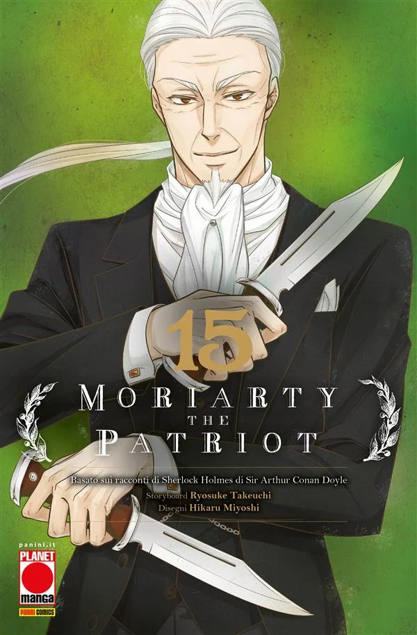 Moriarty the Patriot 15 copertina