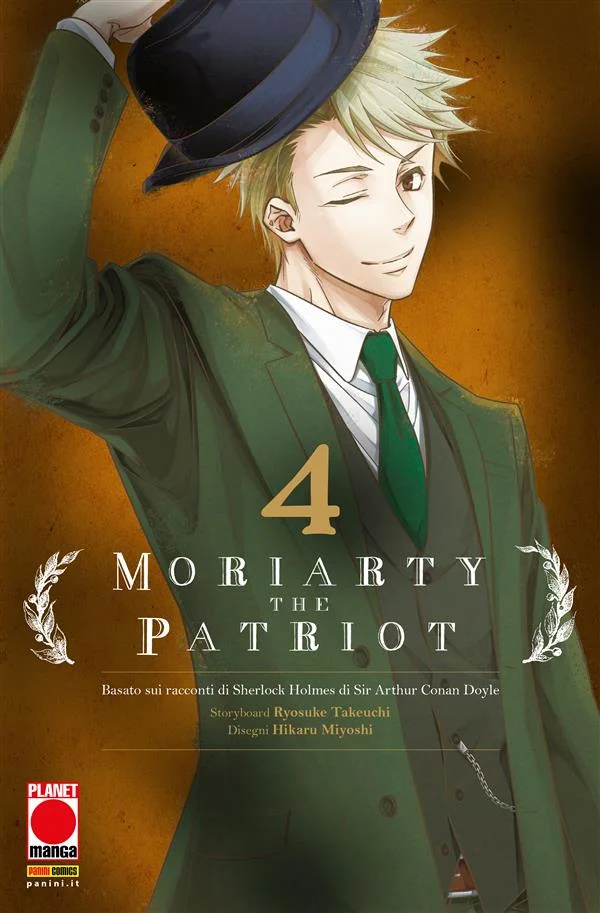 Moriarty the Patriot 4 copertina