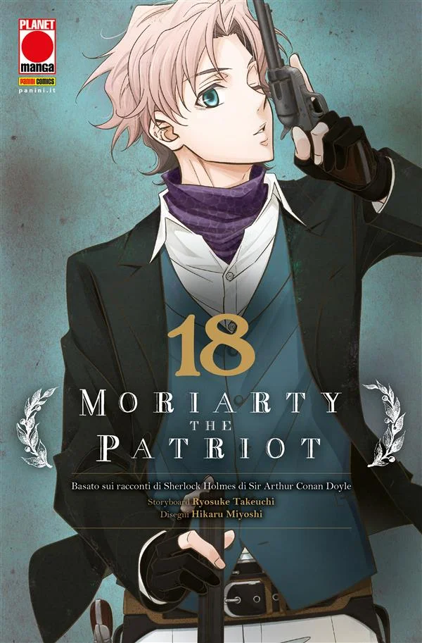 Moriarty the Patriot 18 copertina