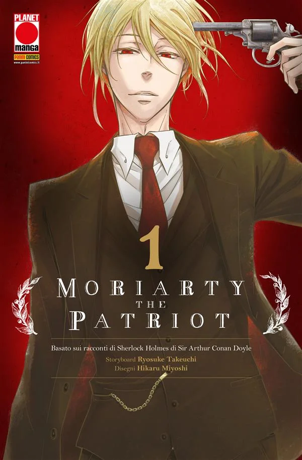 Copertina di Moriarty the Patriot
