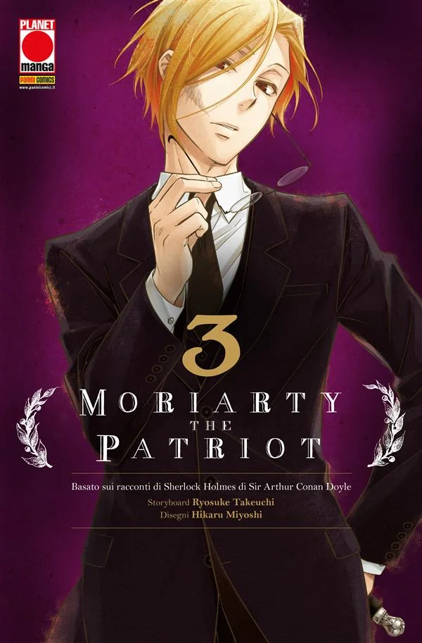 Moriarty the Patriot 3 copertina