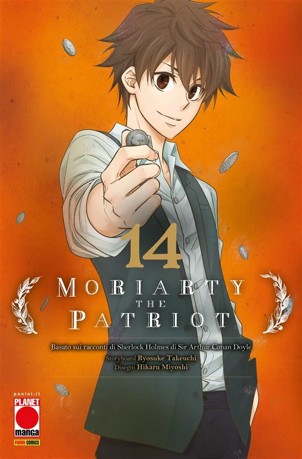 Moriarty the Patriot 14 copertina