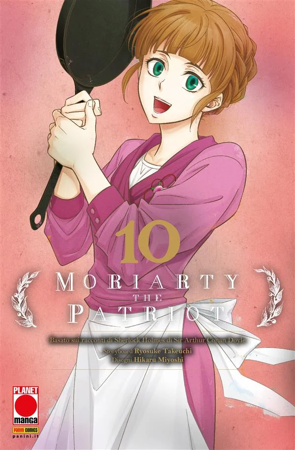 Moriarty the Patriot 10 copertina