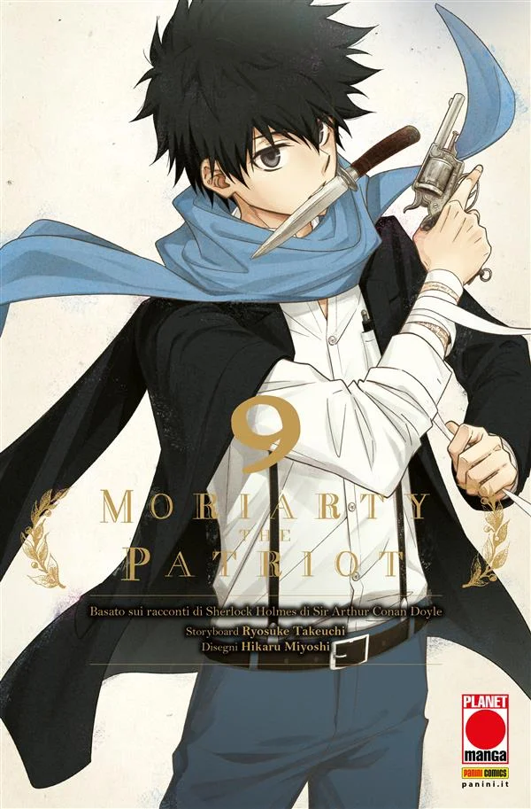 Moriarty the Patriot 9 copertina
