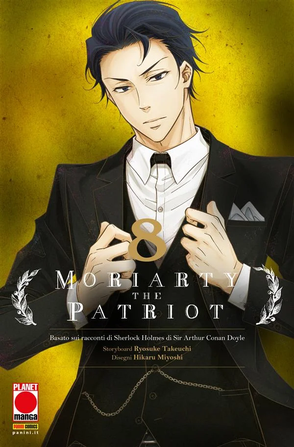 Moriarty the Patriot 8 copertina