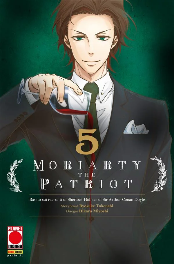 Moriarty the Patriot 5 copertina