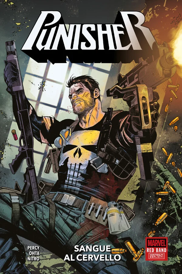 Punisher Red Band - Sangue al cervello cover