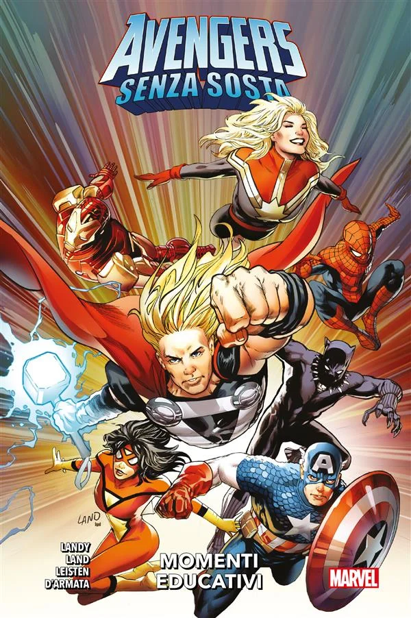 Copertina di Avengers senza sosta - Momenti educativi — Volume 1
