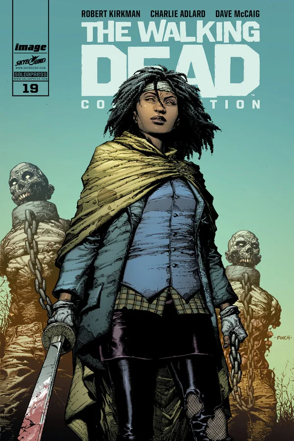 The Walking Dead Color Edition #19 copertina