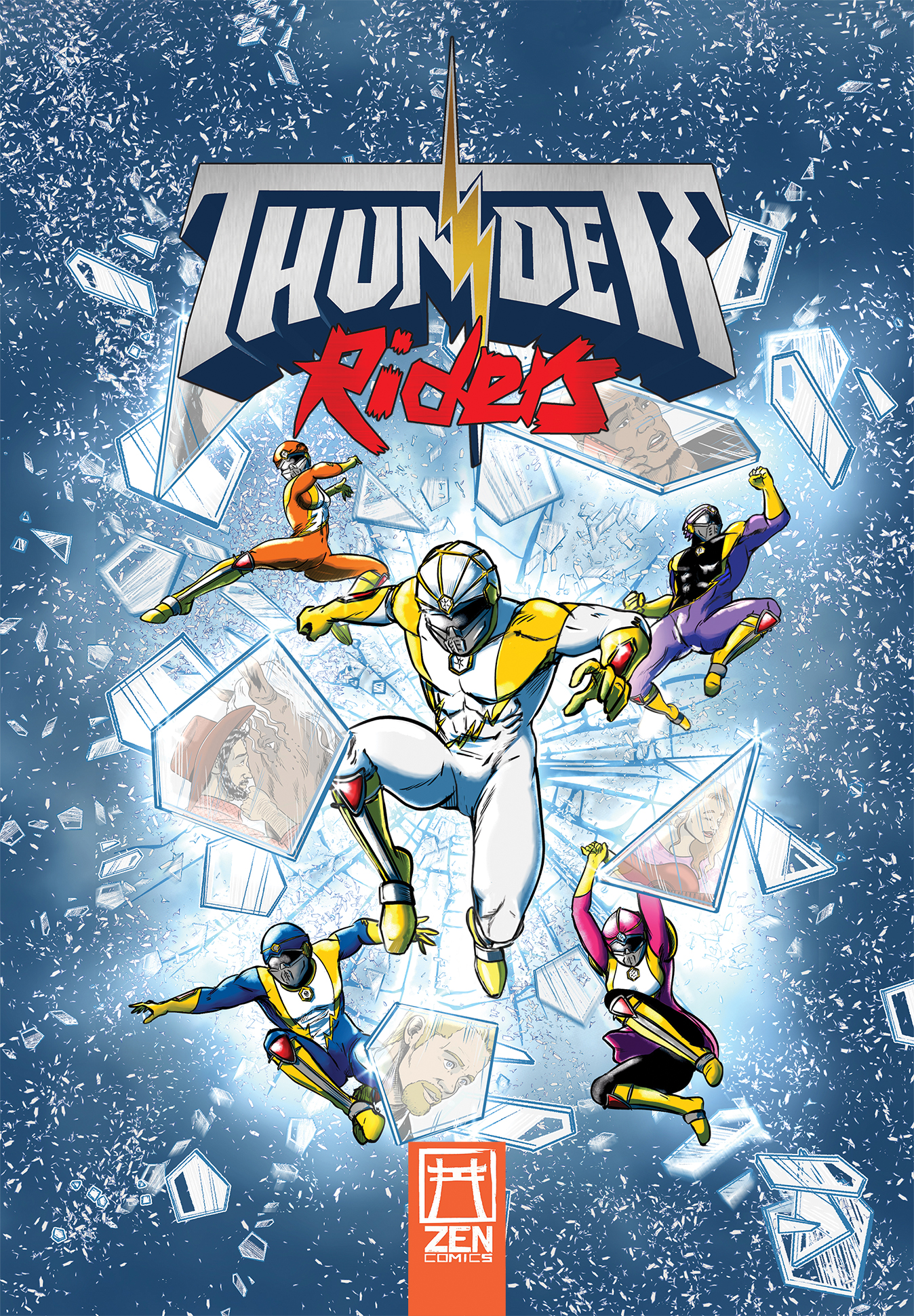 Copertina di Thunder Riders