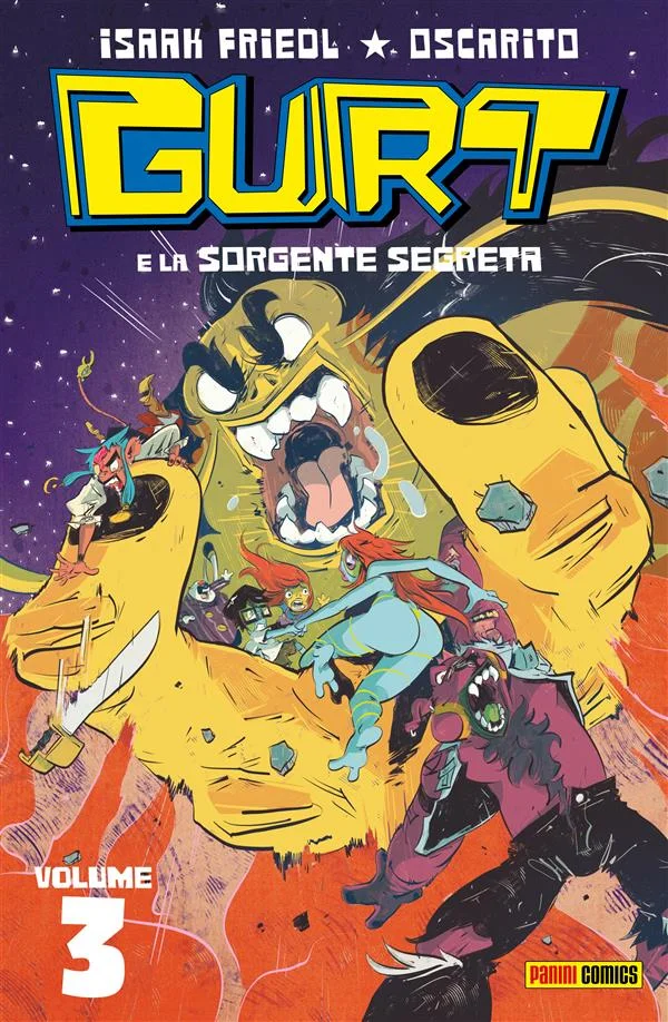 Copertina di Gurt e la Sorgente Segreta