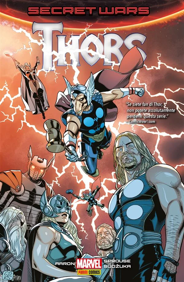 Secret Wars: Thors copertina