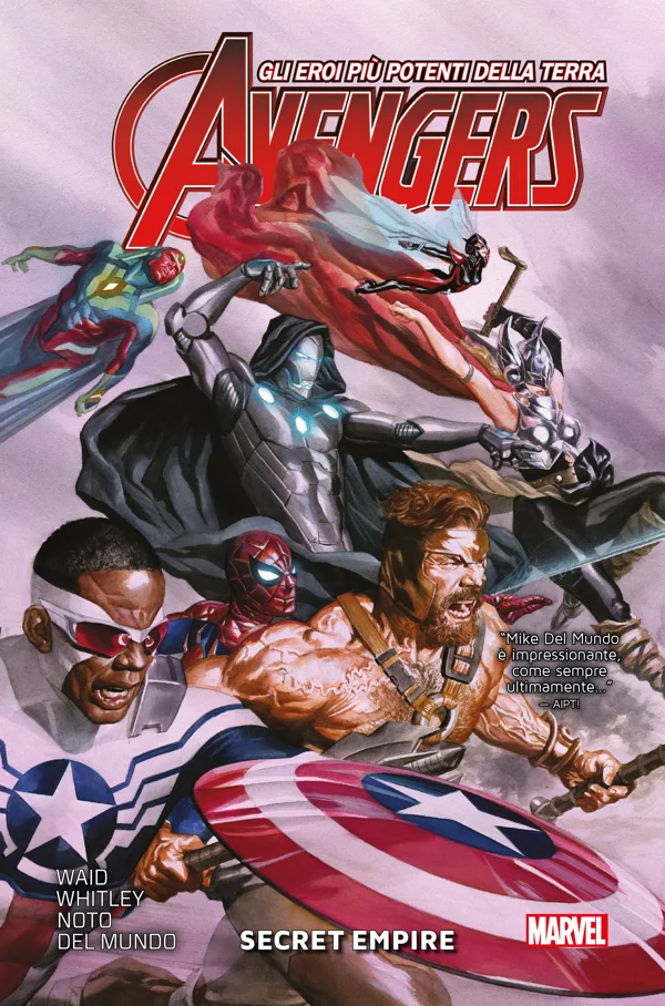 Copertina di Avengers (2016) — Volume 2