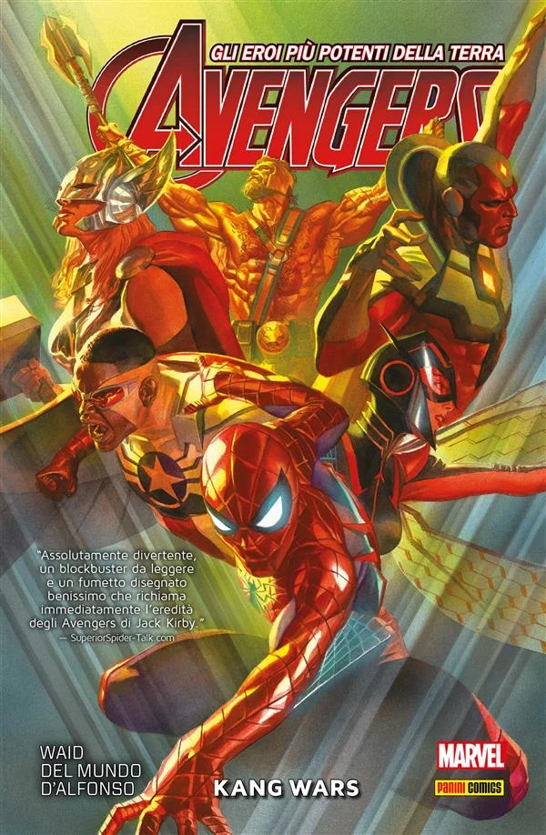 Copertina di Avengers (2016) — Volume 1