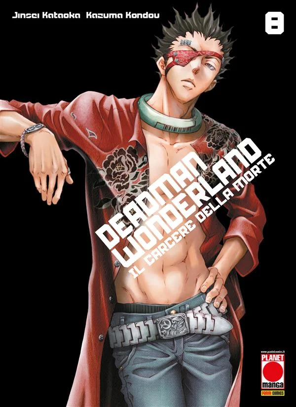 Deadman Wonderland - Il carcere della morte 8 copertina