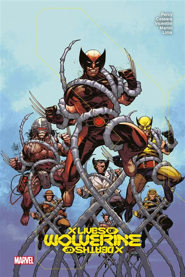 Copertina di Wolverine - X Lives/X Deaths of Wolverine — Volume 1