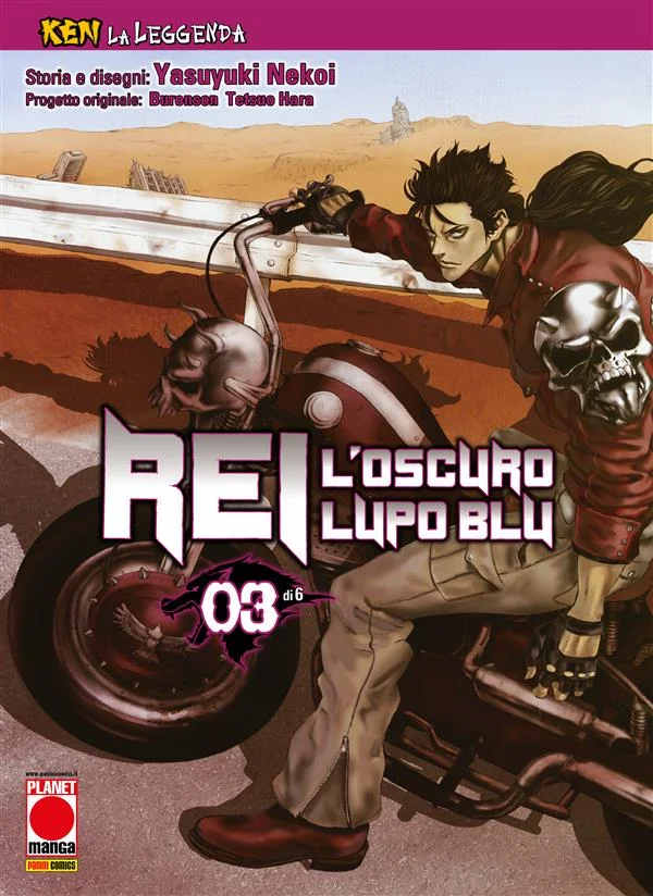 Ken la Leggenda: Rei - L’oscuro Lupo Blu 3 (di 6) copertina