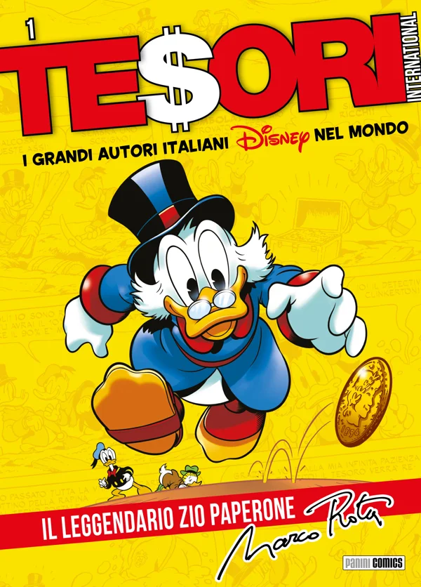 Tesori Disney International - I grandi autori italiani Disney nel mondo 1 - Marco Rota copertina