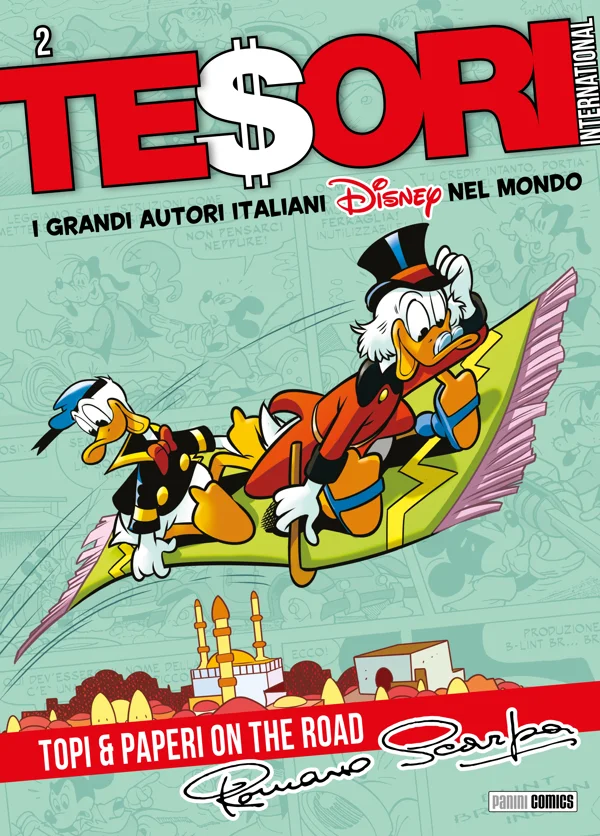 Tesori Disney International - I grandi autori italiani Disney nel mondo 2 - Romano Scarpa copertina