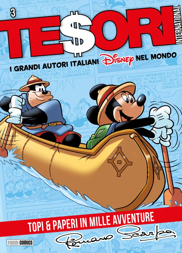 Tesori Disney International - I grandi autori italiani Disney nel mondo 3 - Romano Scarpa copertina