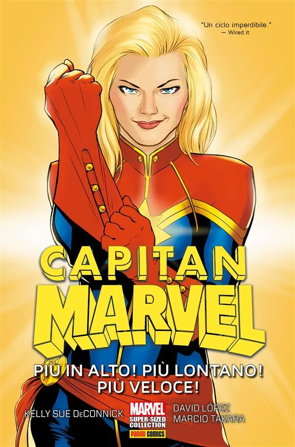 Copertina di Capitan Marvel (2014) 1