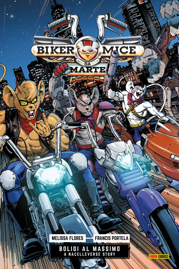 Biker Mice da Marte cover