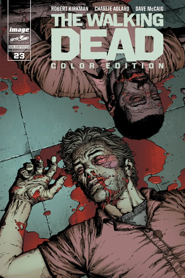 The Walking Dead Color Edition #23 copertina