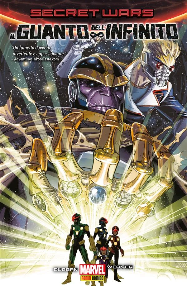 Copertina di Secret Wars: Il Guanto Dell’Infinito — Volume 2